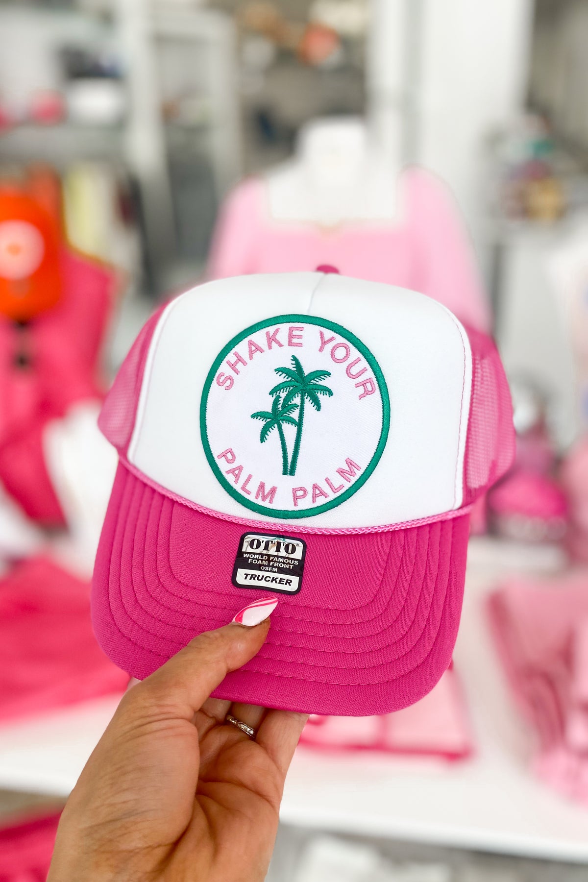 SHAKE YOUR PALM PALM TRUCKER HAT