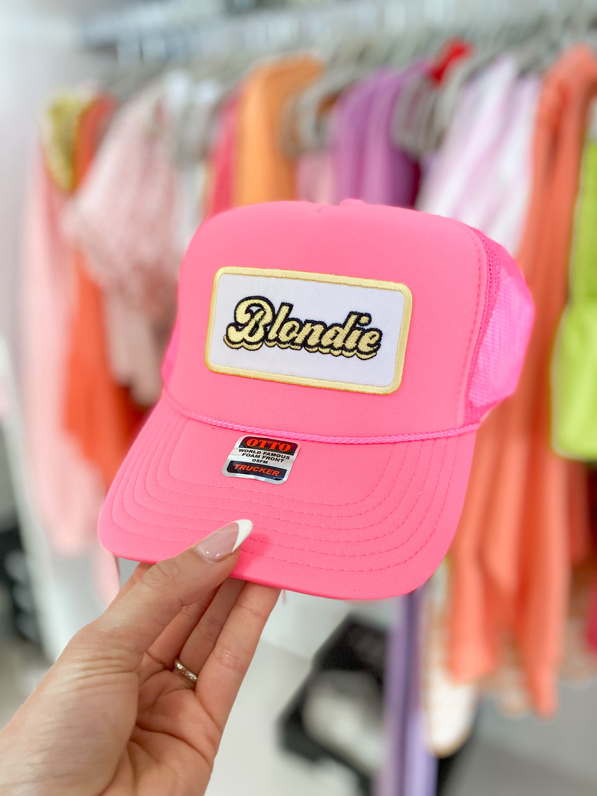 BLONDIE TRUCKER HAT