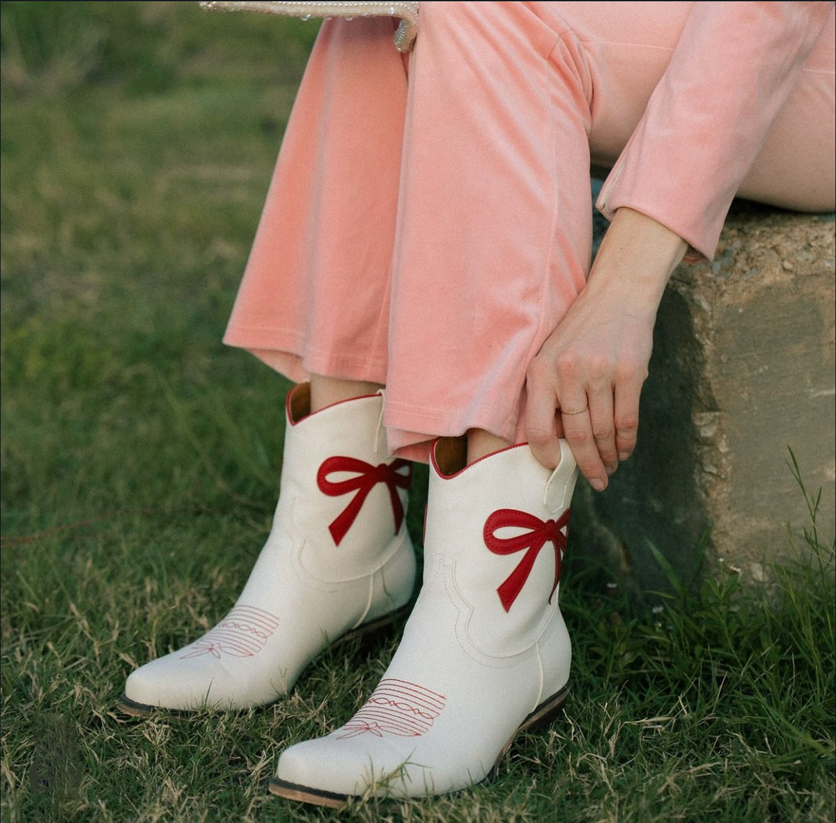 THE ROSEANNE BOOTIE | RED