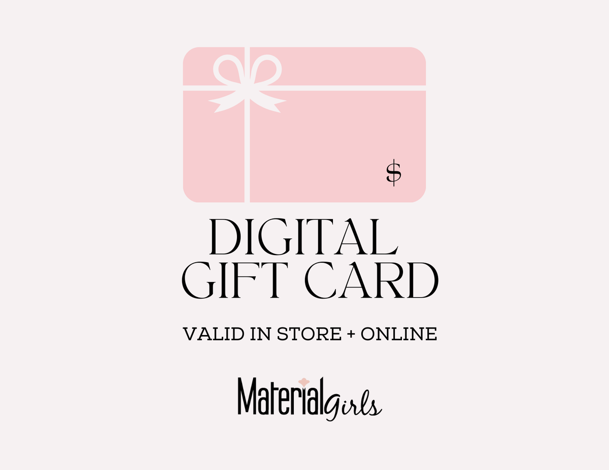 MATERIAL GIRLS GIFT CARD